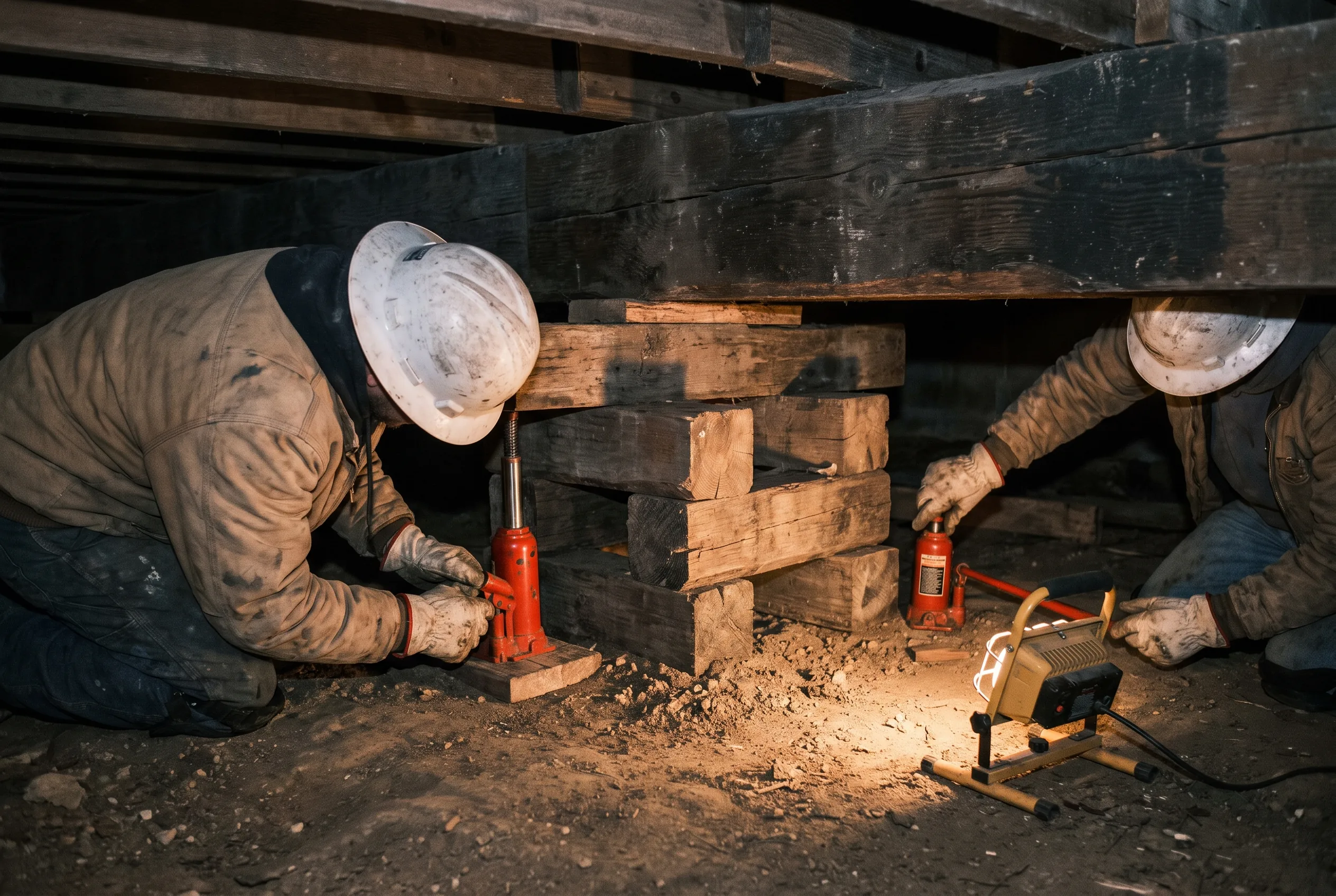 Pier & Beam Foundation Repair in New Braunfels, TX